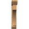 Ekena Millwork Westlake Slat Smooth Bracket w/ Offset Brace, Western Red Cedar, 7 1/2"W x 42"D x 42"H BKT0806X42X42WTL06SWR - alternate 4